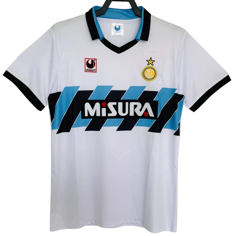 Camisa II Inter de Milão 1990 1991 Uhlsport retro 